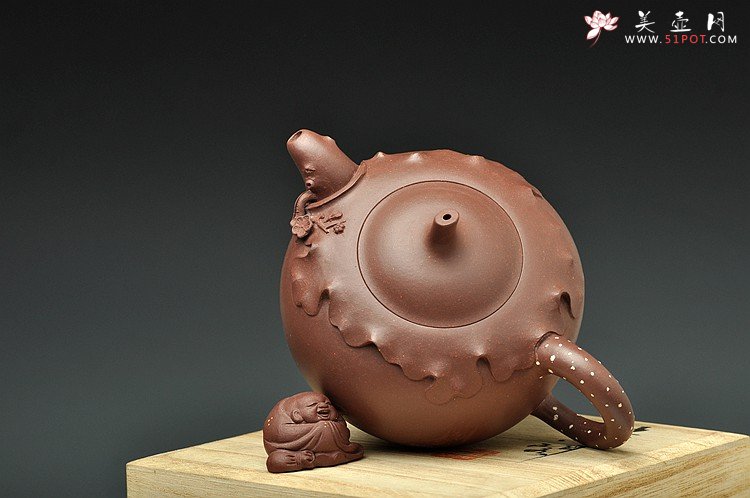 紫砂壶图片：蔡一强新作和合 造型新颖 送礼佳作 - 宜兴紫砂壶网