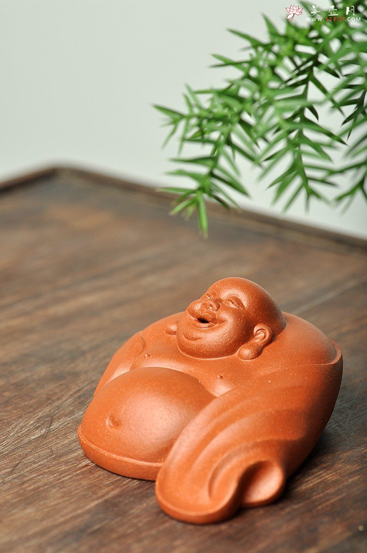 紫砂壶图片：卧佛一只 做工精致 生动细腻 - 宜兴紫砂壶网