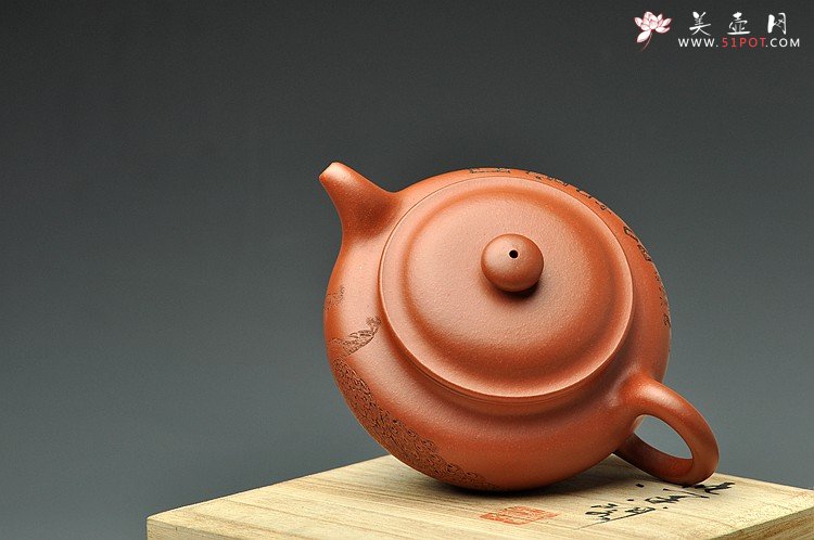 紫砂壶图片：谭华斌近作 传统实用 全手凤凰仿古 细刻入丝 - 宜兴紫砂壶网