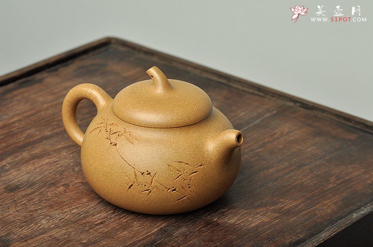 紫砂壶图片：邱玉林大师装饰 拙味十足圆润敦厚  全手茄段 实用收藏 - 宜兴紫砂壶网