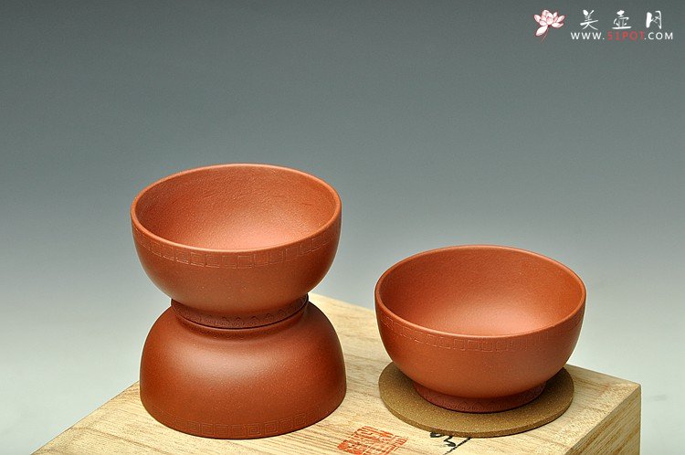 紫砂壶图片：于洪霞设计监制 贵知杯 美壶定制出品 富贵大气 做工精致 - 宜兴紫砂壶网