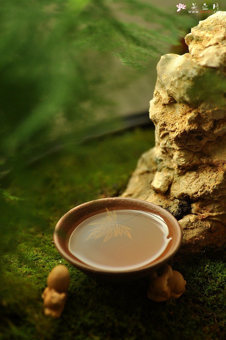 紫砂壶图片：石丁秋韵杯  - 宜兴紫砂壶网