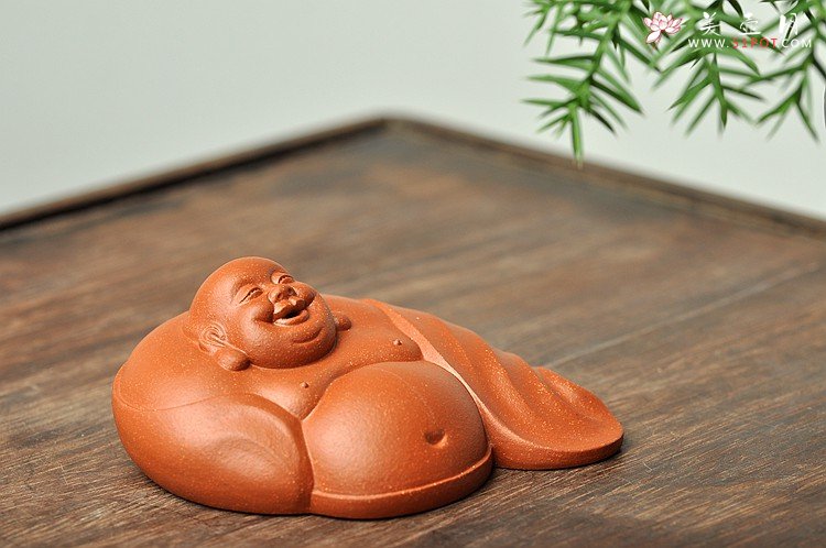 紫砂壶图片：卧佛一只 做工精致 生动细腻 - 宜兴紫砂壶网