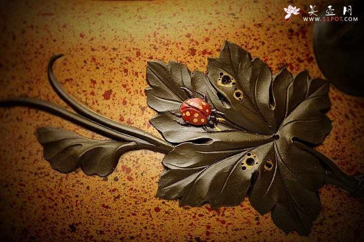 紫砂壶图片：原创作品 七彩葫芦 心意新意 孙伟强张新亚合作 孕育福禄 - 宜兴紫砂壶网