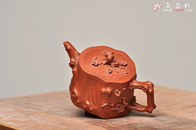 紫砂壶图片：经典 木棉桩 刚劲硬朗 - 宜兴紫砂壶网