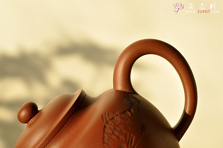 紫砂壶图片：周路健新品 形态到位 气韵不凡 陆逸舟装饰 全手恒圆 - 宜兴紫砂壶网
