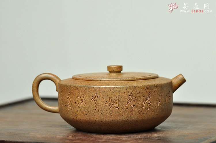 紫砂壶图片：瞿斌原创作品 玉成遗韵 柴窑烧 全手怀璧 古朴拙雅 - 宜兴紫砂壶网