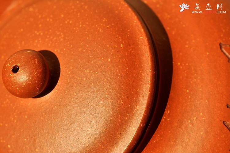 紫砂壶图片：饱满圆润 优质降坡泥 全手灵丰 遥想兰亭下清风满竹林 - 宜兴紫砂壶网