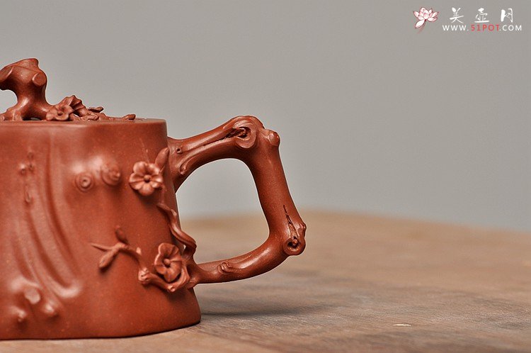 紫砂壶图片：经典 木棉桩 刚劲硬朗 - 宜兴紫砂壶网