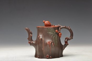 紫砂壶图片：精品重器 全手硕果 - 宜兴紫砂壶网