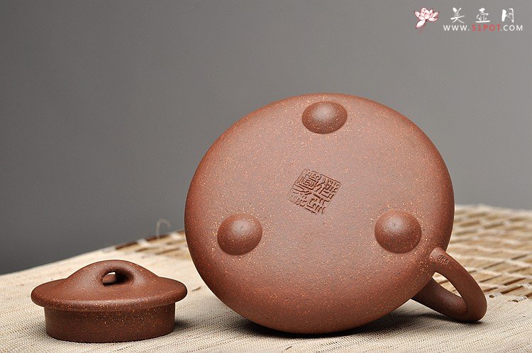 紫砂壶图片：周斌全手力作 经典器形 中石瓢 肥而不腻 清奇 鱼籽砂 - 宜兴紫砂壶网