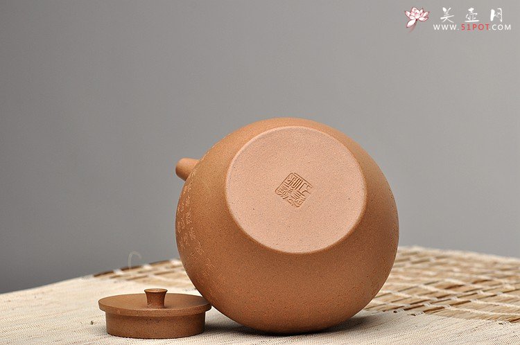 紫砂壶图片：雅致文气 淞庐全手心经提梁巨轮二式 可以烧水的巨轮o(∩_∩)o - 宜兴紫砂壶网
