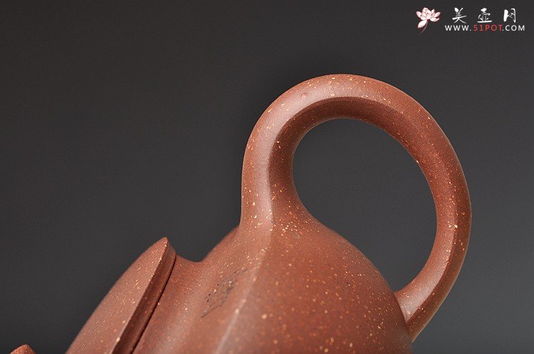 紫砂壶图片：国大师毛国强装饰 气势磅礴  全手大汉扁 收藏~ - 宜兴紫砂壶网