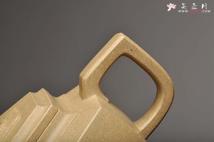 紫砂壶图片：许学军经典代表作 难得好工 精品本绿  全手雪华 - 宜兴紫砂壶网