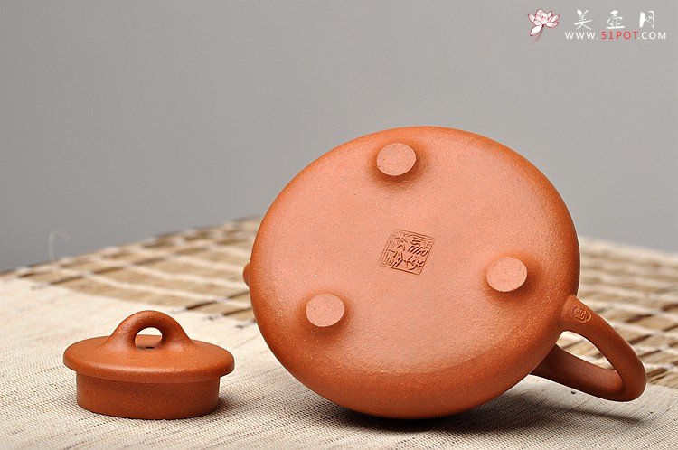 紫砂壶图片：实用经典 文气十足  五福石瓢之全手降坡泥子冶石瓢 - 宜兴紫砂壶网