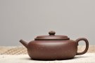 紫砂壶图片：紫泥铺砂 大口适合绿茶 全手葵璧 优美雅致 - 宜兴紫砂壶网