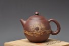 紫砂壶图片：国工闵祥君新作 传统经典 通透绞泥作品 旭日东升之龙蛋 - 宜兴紫砂壶网