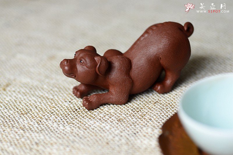 紫砂壶图片：精品茶宠 天狗 孤品 不接受定做 - 宜兴紫砂壶网