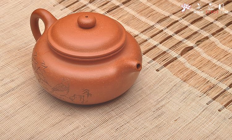 紫砂壶图片：器形端庄 优质降坡泥 颇有玩味~ 全手仿古 - 宜兴紫砂壶网