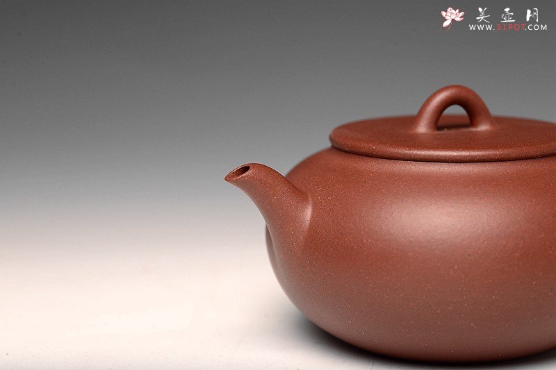 紫砂壶图片：线条优美 饱满 润玉 实用佳品 - 宜兴紫砂壶网