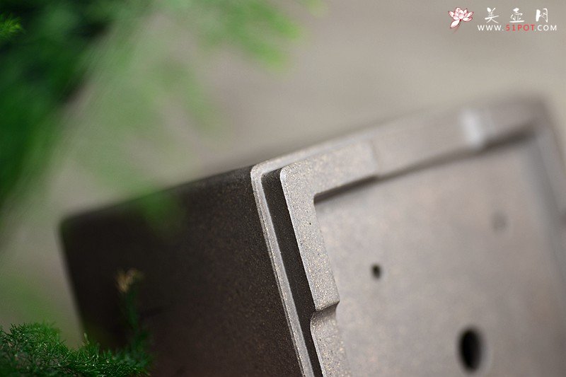 紫砂壶图片：清韵悠长 精工典范 小花盆 文房雅玩 国助和石装饰 - 宜兴紫砂壶网