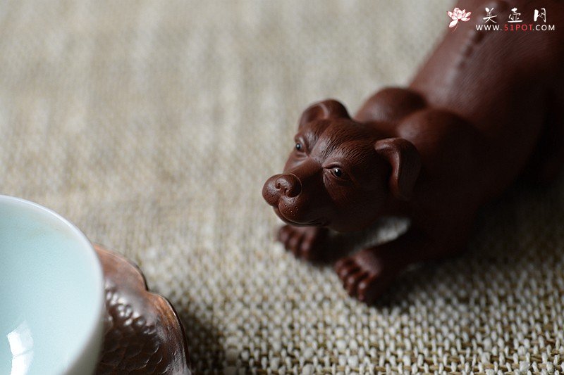 紫砂壶图片：精品茶宠 天狗 孤品 不接受定做 - 宜兴紫砂壶网