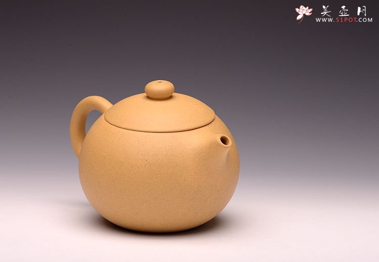 紫砂壶图片：助工之本绿西施 器形周正  - 宜兴紫砂壶网