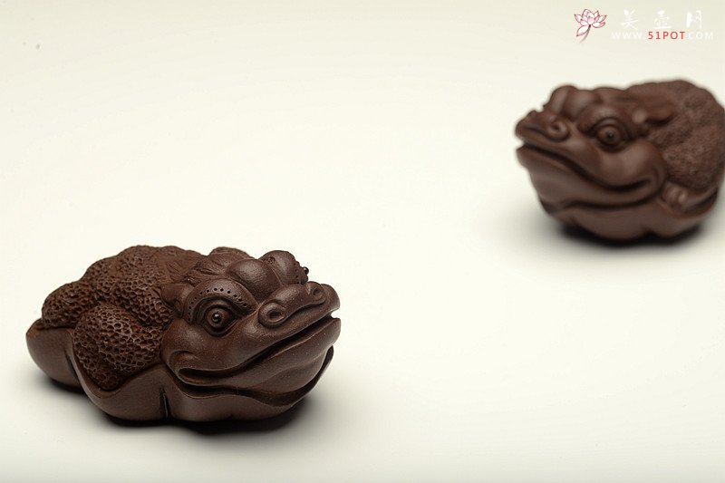 紫砂壶图片：紫泥荷叶生财 做工细致 养愈漂亮~ - 宜兴紫砂壶网