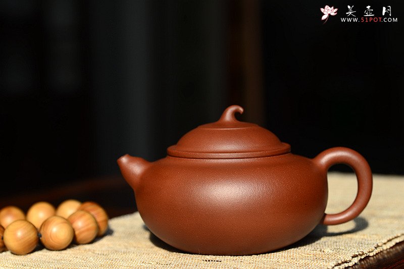 紫砂壶图片：张悦原创设计 全手福禄 敦厚可人极品底槽青~ 寓意吉祥 - 宜兴紫砂壶网