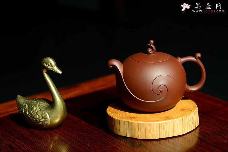 紫砂壶图片：于洪霞甲午年最新原创力作 全手作品‘源’ 韵味十足~ - 宜兴紫砂壶网