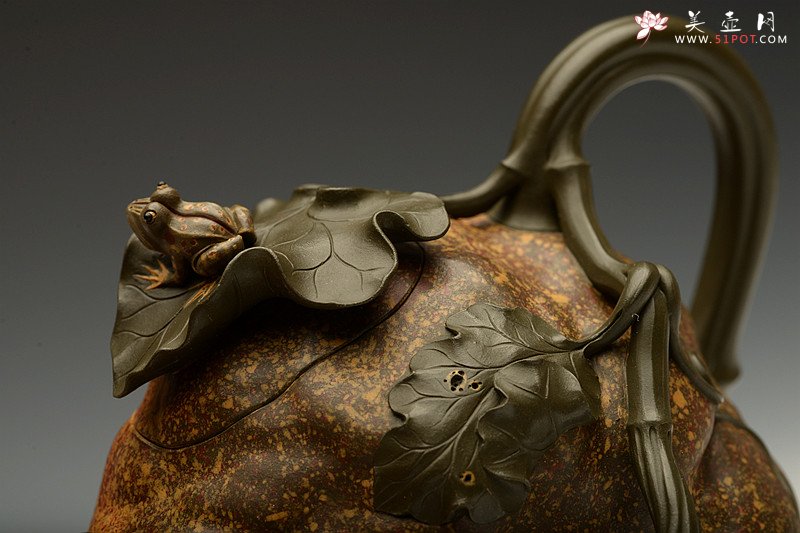 紫砂壶图片：写实风格之田园情趣~ 精品欣赏 - 宜兴紫砂壶网