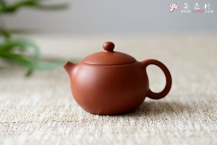 紫砂壶图片：风韵各不同o(∩_∩)o   黄金朱泥之全手西施 传统全手的魅力 - 宜兴紫砂壶网