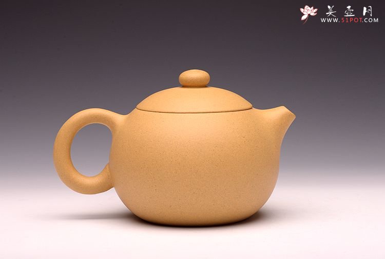 紫砂壶图片：助工之本绿西施 器形周正  - 宜兴紫砂壶网