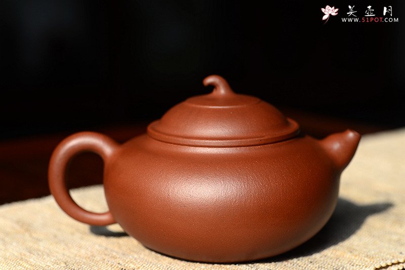 紫砂壶图片：张悦原创设计 全手福禄 敦厚可人极品底槽青~ 寓意吉祥 - 宜兴紫砂壶网