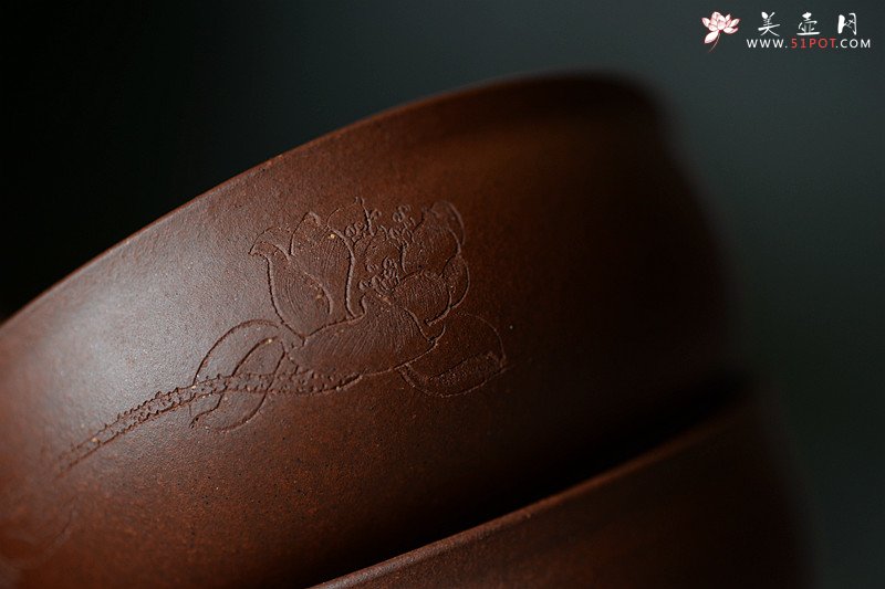 紫砂壶图片：设计 谭华斌老师装饰 做工精致 大口实用 用料纯正~  - 宜兴紫砂壶网