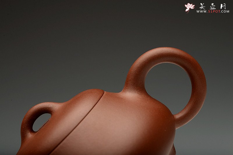 紫砂壶图片：张弛有度 工整温润 汉棠石瓢 - 宜兴紫砂壶网