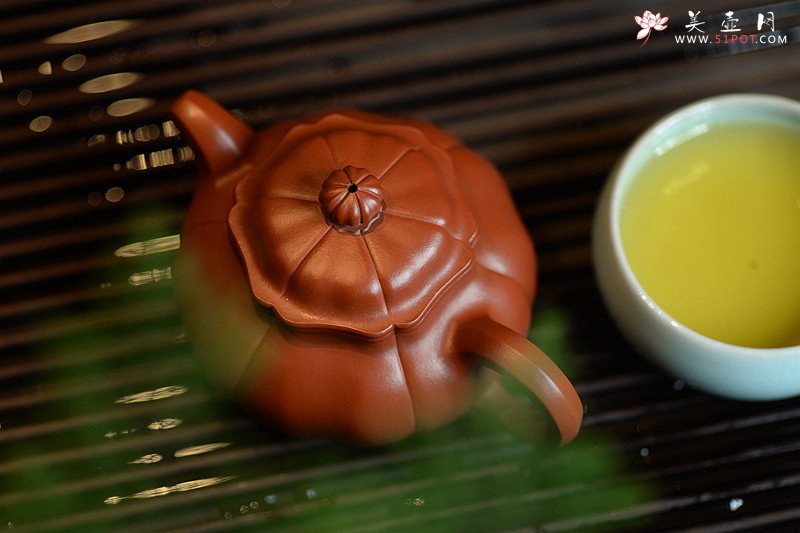 紫砂壶图片：酒虎甲午新作 难度极大  全手工朱泥葵仿古 - 宜兴紫砂壶网