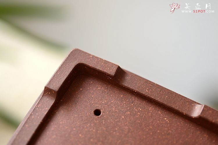 紫砂壶图片：清韵悠长 精工典范 小花盆 文房雅玩 国助和石装饰 - 宜兴紫砂壶网