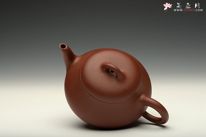 紫砂壶图片：张弛有度 工整温润 汉棠石瓢 - 宜兴紫砂壶网