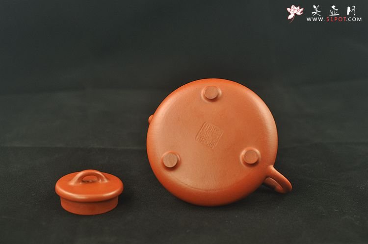紫砂壶图片：难得成品 陈进惊艳之作 全手朱泥子冶石瓢 骨感挺拔 - 宜兴紫砂壶网