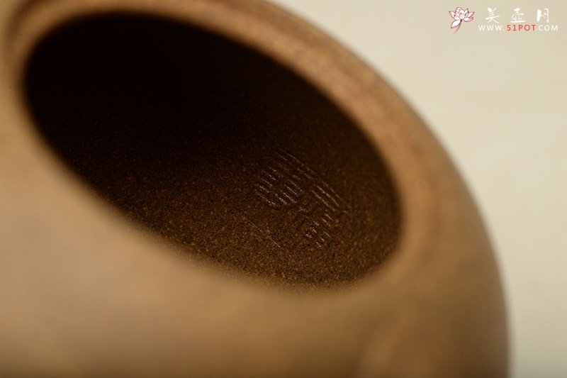 紫砂壶图片：深情连连 敦厚可人 优质段泥 全手嵌盖如意西施   - 宜兴紫砂壶网