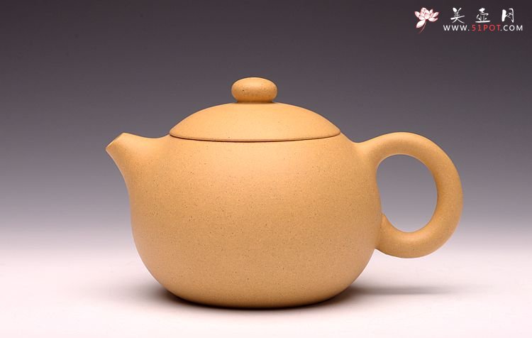紫砂壶图片：助工之本绿西施 器形周正  - 宜兴紫砂壶网