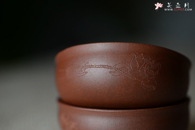 紫砂壶图片：设计 谭华斌老师装饰 做工精致 大口实用 用料纯正~  - 宜兴紫砂壶网