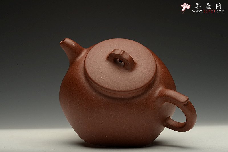 紫砂壶图片：做工精致 寓方于圆  全手六方井栏 - 宜兴紫砂壶网