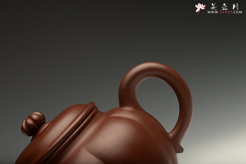 紫砂壶图片：筋囊佳器 端庄大方 清时风度~ 全手春蕾 - 宜兴紫砂壶网