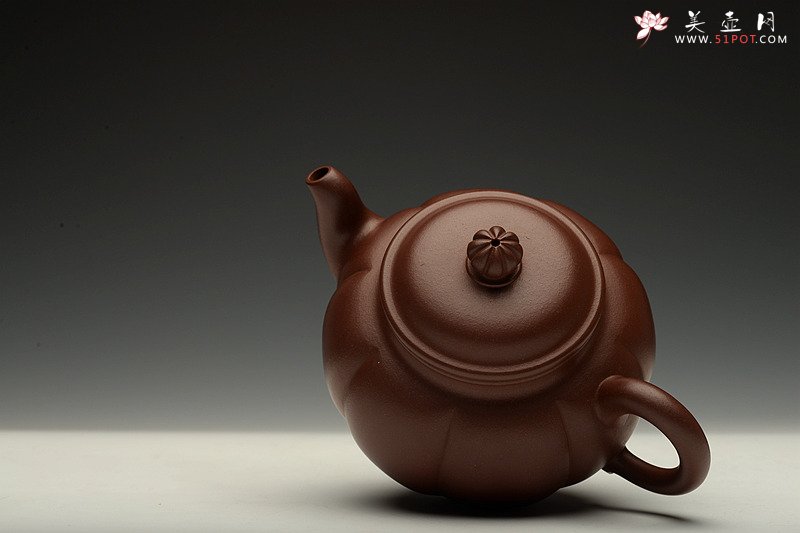 紫砂壶图片：筋囊佳器 端庄大方 清时风度~ 全手春蕾 - 宜兴紫砂壶网