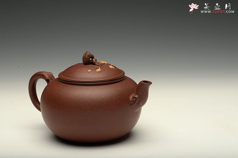 紫砂壶图片：潘丹初最新全手作品 精品小花货 迎春 秀雅小巧 - 宜兴紫砂壶网