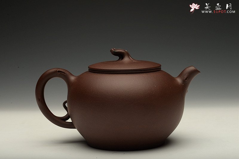 紫砂壶图片：进步之作 敦厚可人 简意花器 全手工双色惜春一对 - 宜兴紫砂壶网