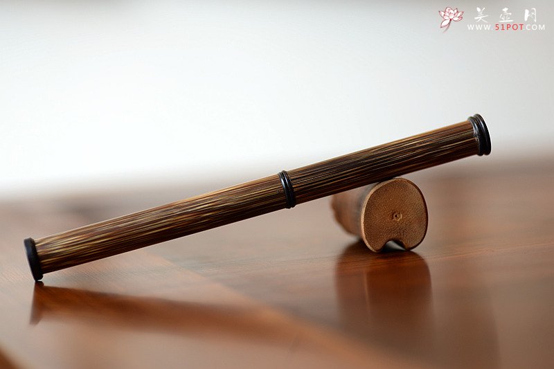 紫砂壶图片：美壶特惠 茶盘必备竹韵小套组 茶拨 茶荷 茶针 盖托 竹漏 - 宜兴紫砂壶网