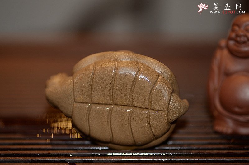 紫砂壶图片：龟虽寿之小龟o(∩_∩)o  茶盘宠物~ - 宜兴紫砂壶网